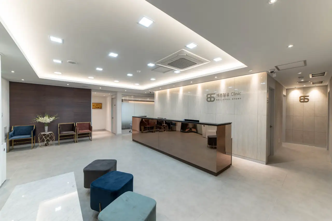 Inside Beauty Story Clinic, a gangnam dermatology clinic in Seoul